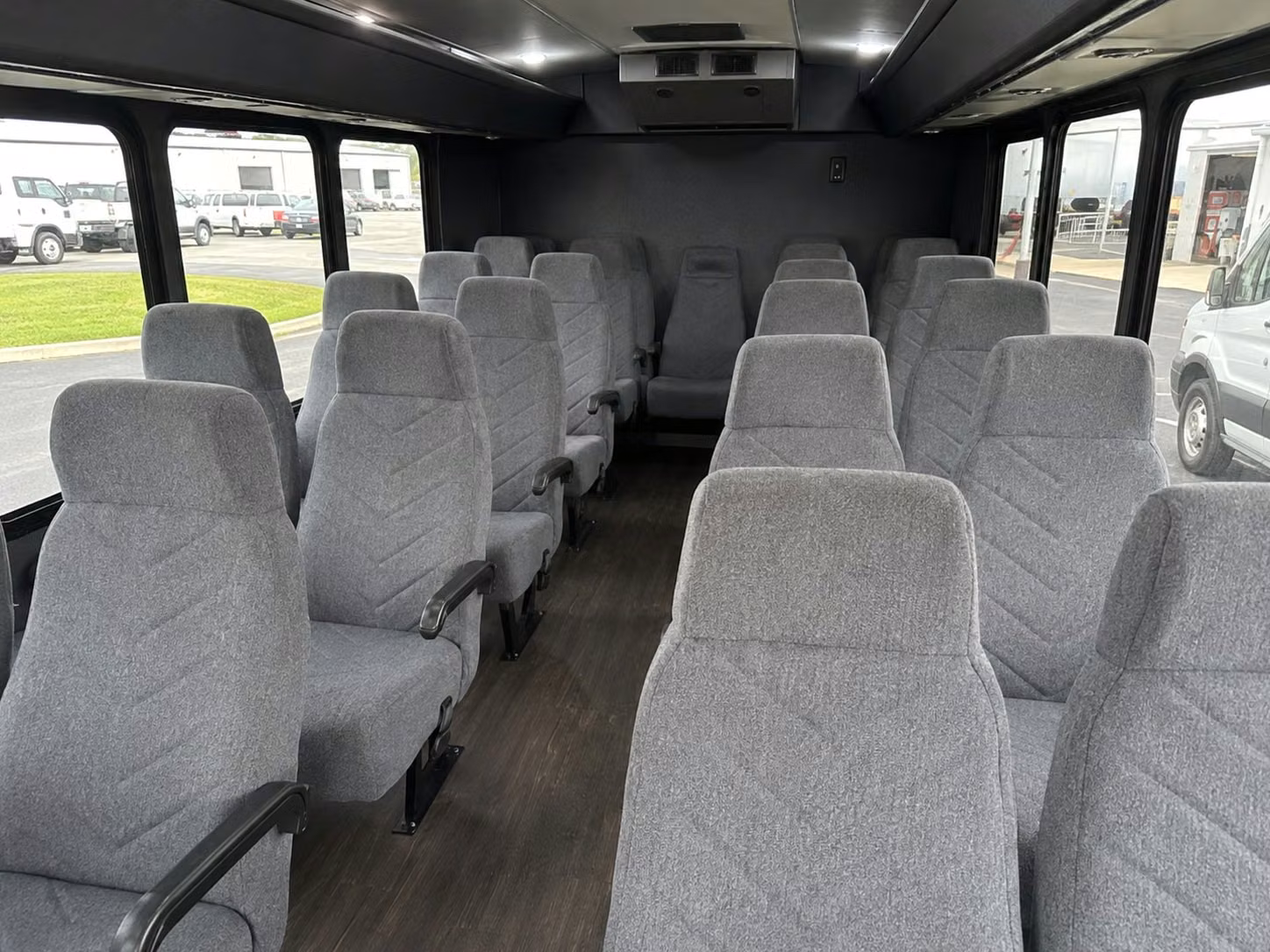 18 passenger minibus inside