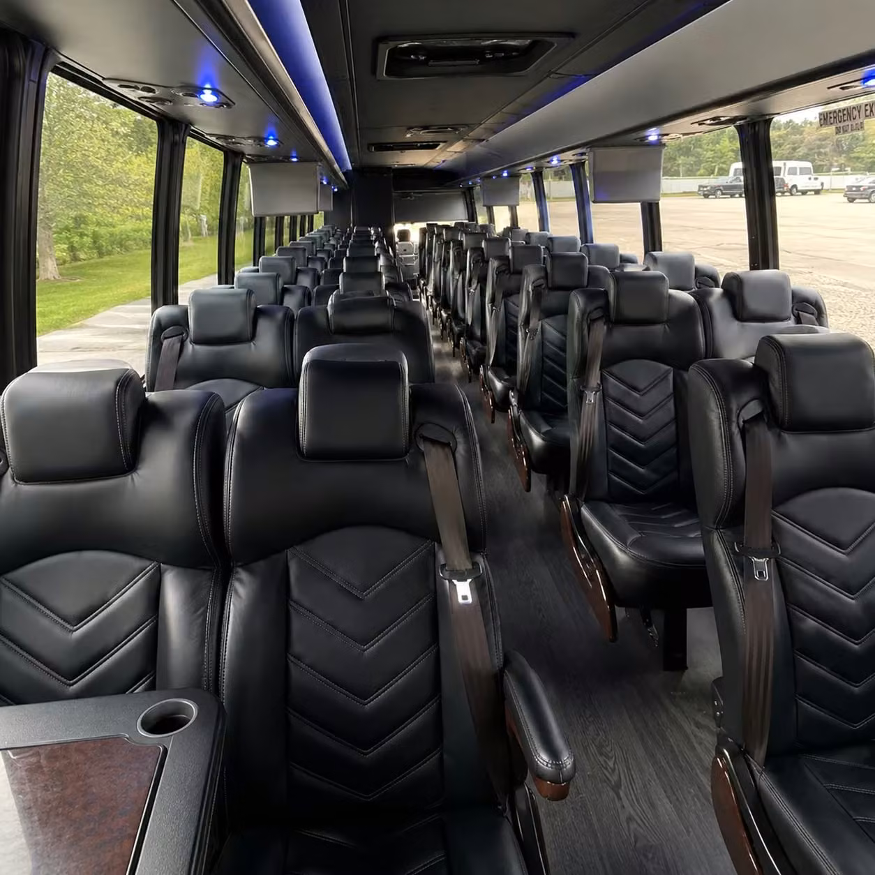 30 passenger minibus interior