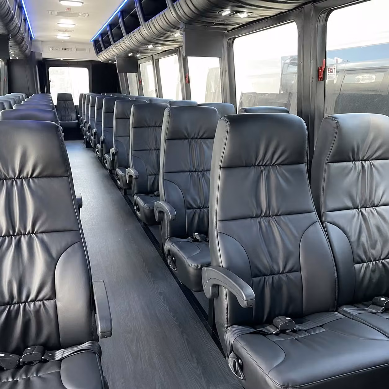 35 passenger minibus inside