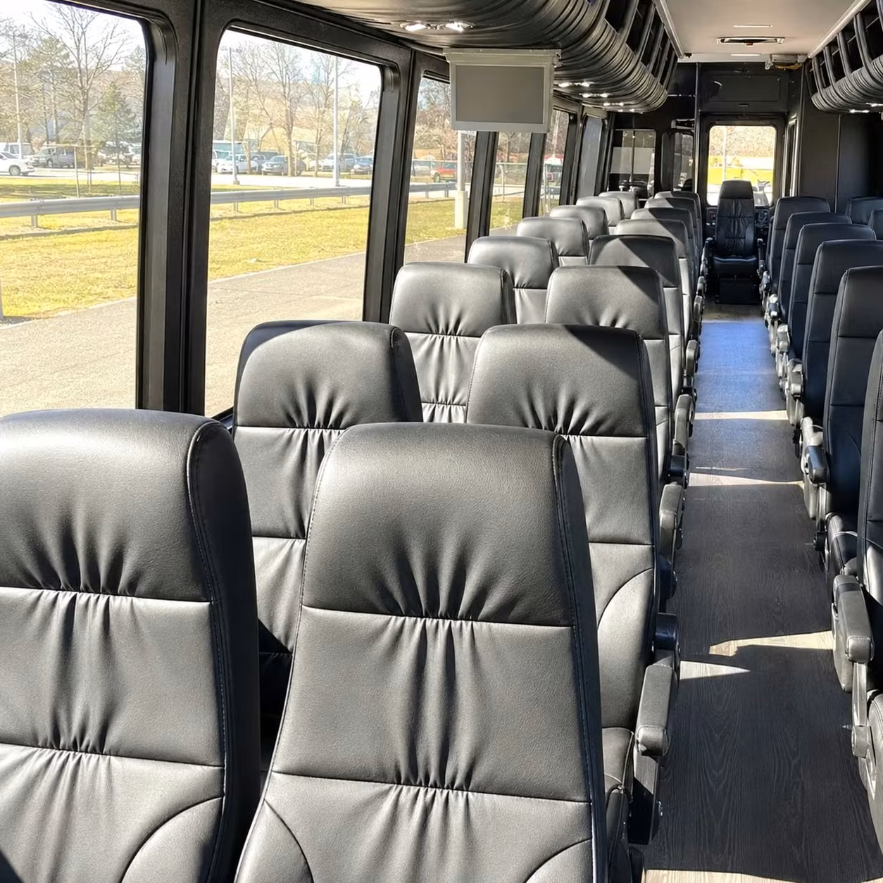35 passenger minibus interior