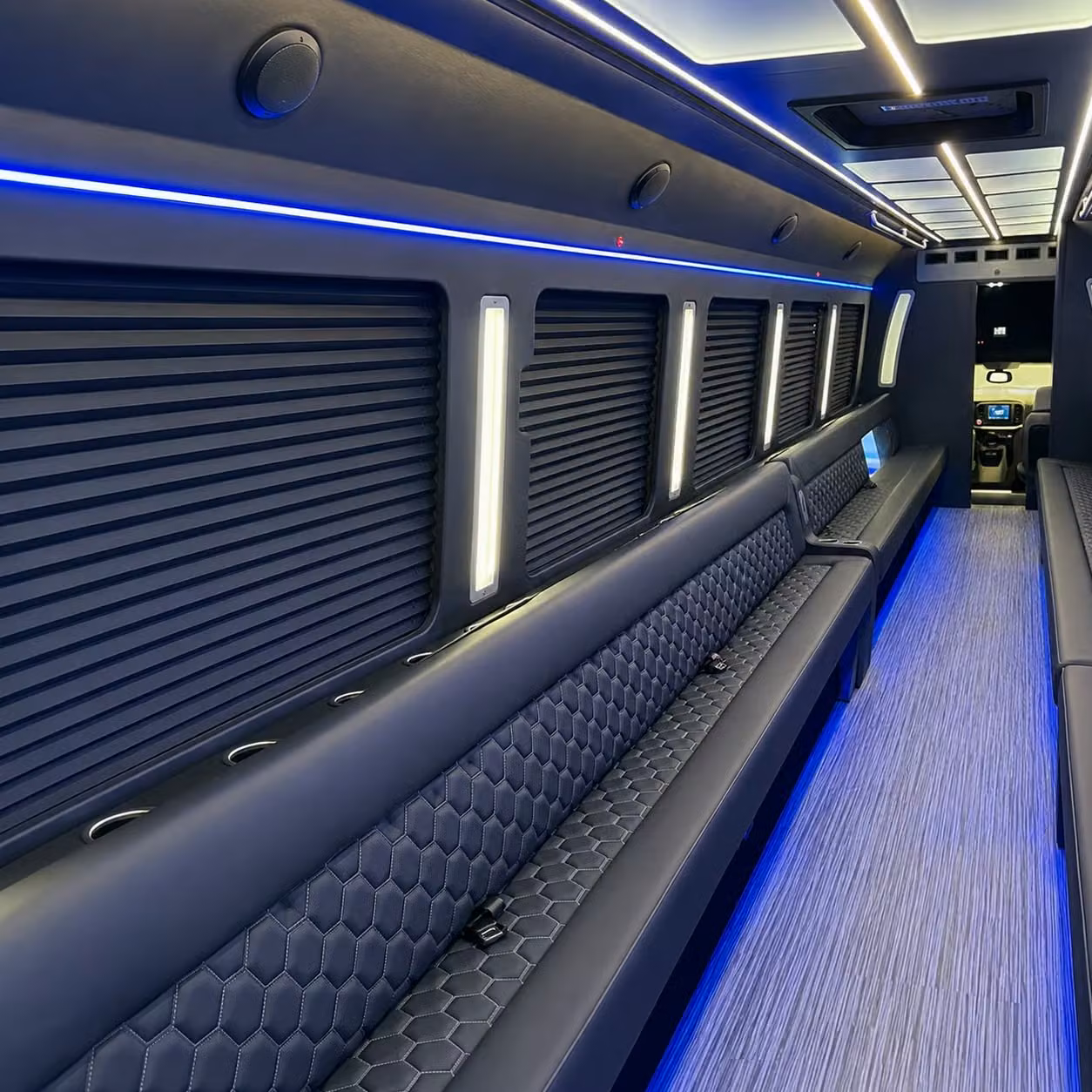 party bus interior