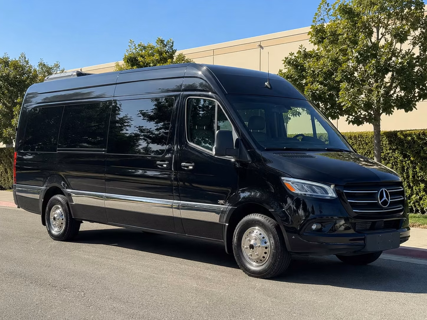sprinter van with driver